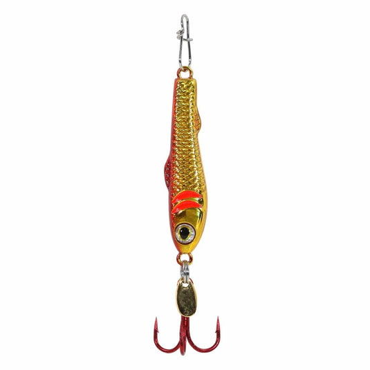 CLAM PINHEAD PRO 1-8 / Red-Gold Holo Clam Pinhead Pro Jigging Spoon