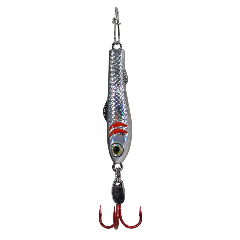 Load image into Gallery viewer, CLAM PINHEAD PRO 1-8 / Silver Halo Clam Pinhead Pro Jigging Spoon
