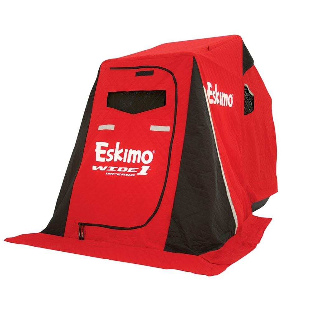 Eskimo Wide 1 Thermal, Sled Shelter, Insulated, Red 1-Person 41350