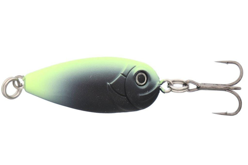 Load image into Gallery viewer, EUROTACKLE LIVE SPOON 1-16 / Black HiVis Glow Euro Tackle Live Spoon
