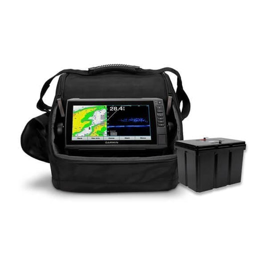 GARMIN ECHOMAP 93SV LIVESCOPE ICE Garmin Echomap UHD 95SV Panoptix Livescope Ice Bundle