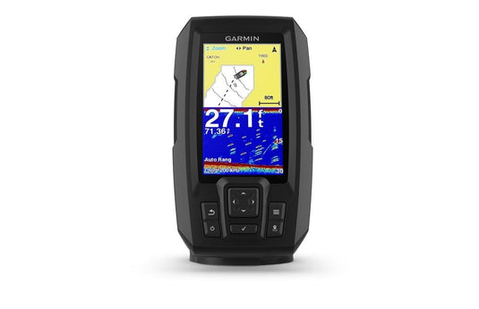 Garmin Striker Plus 4 Dual Beam | Front View | Fishing World Canada
