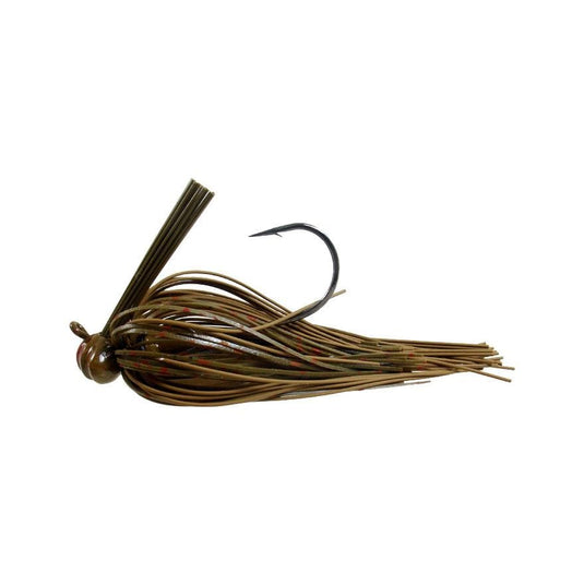 GREENFISH TACKLE FOOTBALL JIG 1-2 / Green Pumpkin Greenfish Tackle Crawball Football Jig