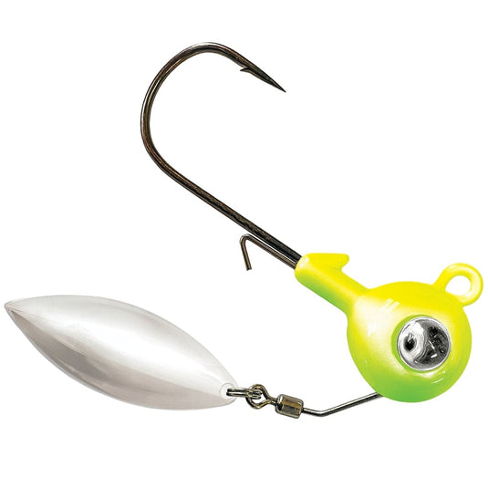 KALIN GOOGLE EYE SPINR JIG 1-4 / Chart-Gr Kalin's Google Eye Spinner Jig