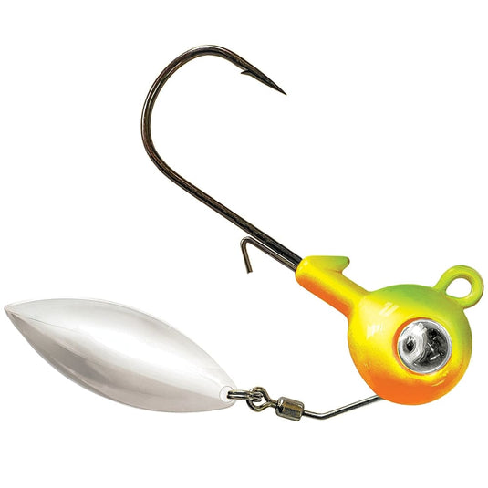 KALIN GOOGLE EYE SPINR JIG 1-4 / Firetiger Kalin's Google Eye Spinner Jig