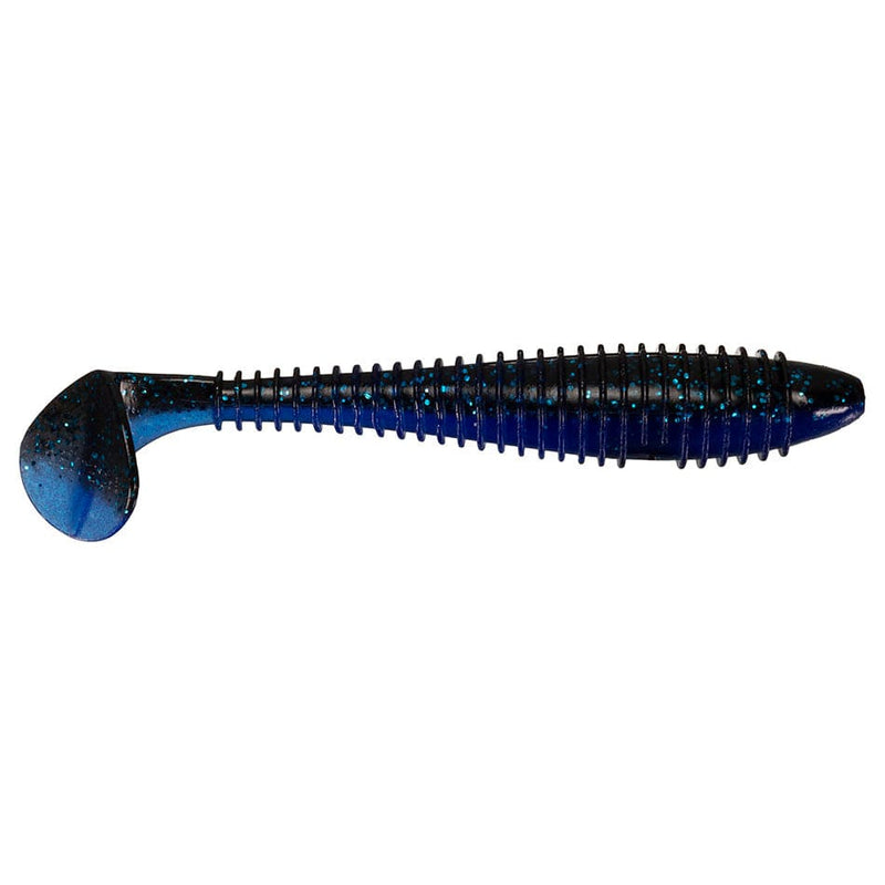 Load image into Gallery viewer, KEITECH SWING IMPACT 3.8&quot; / Black Blue Deep Blue Keitech Fat Swing Impact Swimbait
