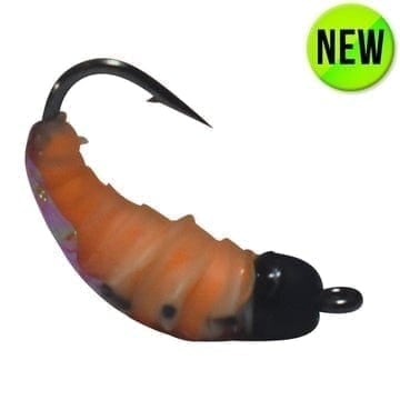 KENDERS WAX WORM 3.8mm / Orange Kenders Tungsten Waxies