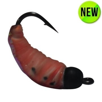 KENDERS WAX WORM 3.8mm / Pink Kenders Tungsten Waxies