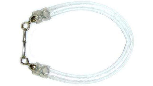 LUHR-JENSEN MINI SNUBBER LUHR JENSEN Mini Dipsy Snubber, 6 Inch, Clear