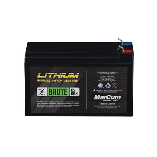 MARCUM BRUTE LITH BATT Marcum Brute Lithium Battery 12v 10ah