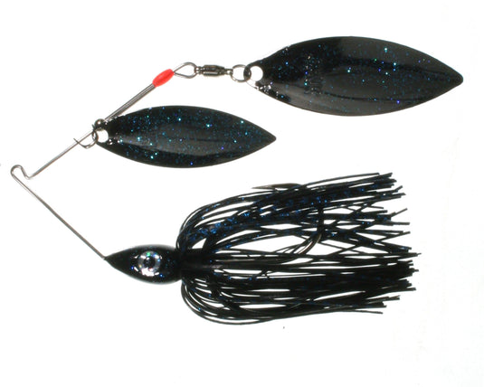 NICHOLS PULSATOR SPINNERBAIT 1-2 / Black & Blue Nichols Pulsator Spinnerbait