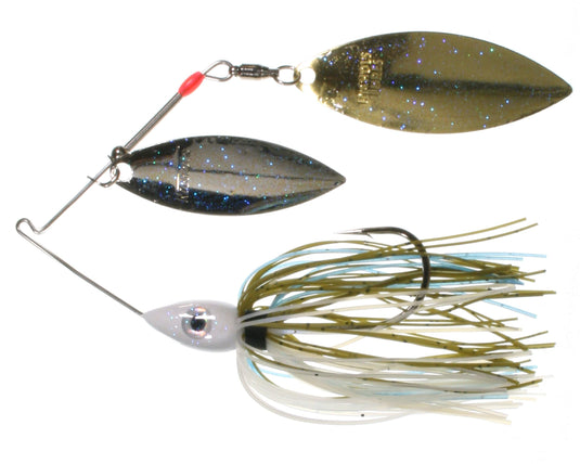 NICHOLS PULSATOR SPINNERBAIT 1-2 / Braxtons Olive Shad Nichols Pulsator Spinnerbait