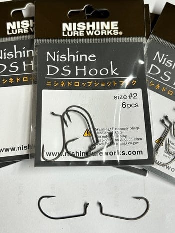 NISHINE DROP SHOT HOOK 2 Nishine Dropshot Hook