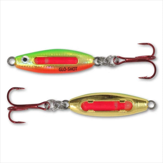 NORTHLAND GLO-SHOT FB SPOON 3-16 / GOLDEN PERCH Northland Glo-Shot Fire Belly Spoon