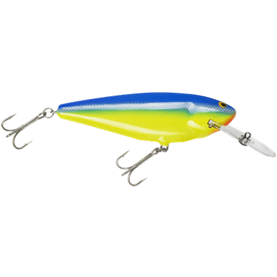 NORTHLAND FISHING TACKLE: size 5 Rumble Stick Crankbait Blue Tiger