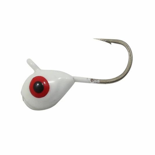 NORTHLAND TUNG MUD BUG 1-16 / Glo White Northland Tungsten Mud Bug