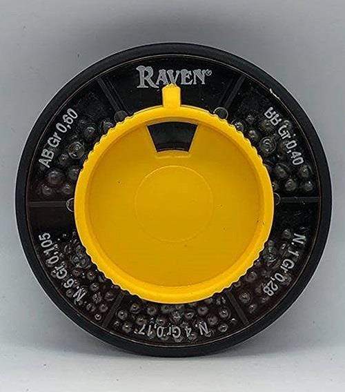 RAVEN SPLIT SHOT Raven Assorted Split Shot Pack RV5PSD