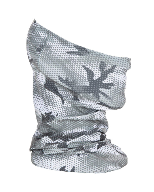 SIMMS NECK GAITER Hex Flo Camo Steel Simms Neck Gaiter