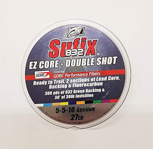 SUFIX 832 EZ CORE Suffix 832 EZ Lead Core 5-5-10 27lb 300 Yards