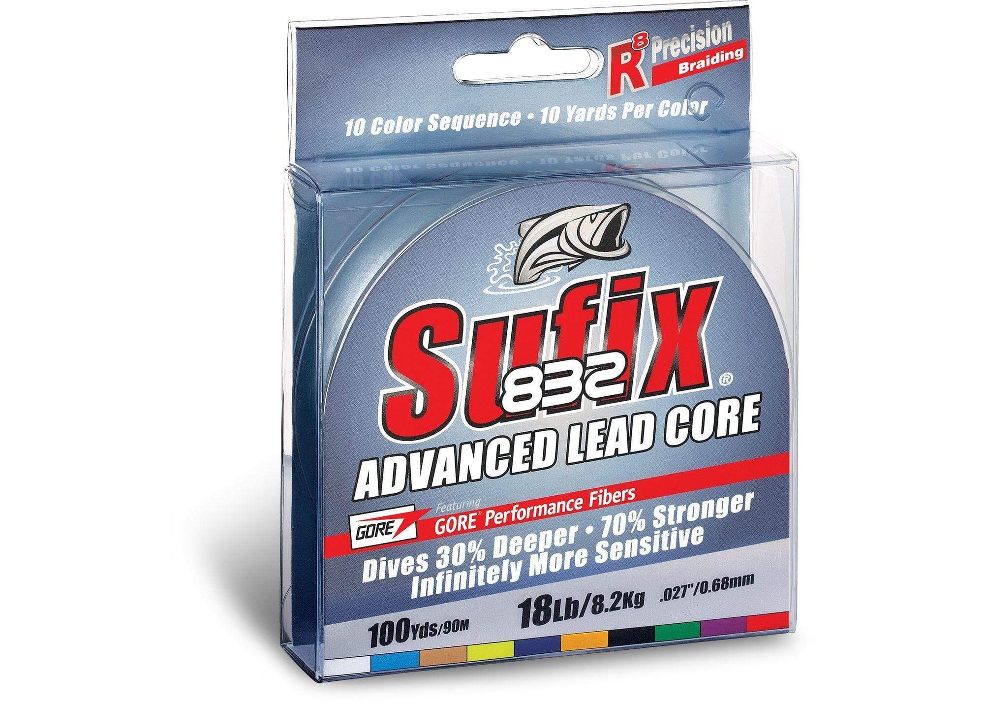 Sufix 832 Advanced Lead Core 27lb 100 Yards – Fishing World