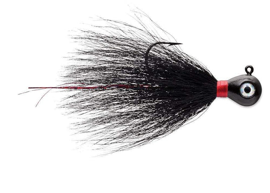 VMC BUCKTAIL 1-8 / Black VMC Bucktail Jig