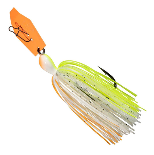 Z MAN BIG BLADE CHATTERBAIT 1-2 / Chart Wht-Org Z Man Big Blade ChatterBait