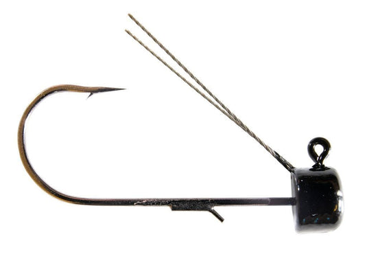 Z MAN MAG SHROOMZ HEAD 1-4 / Black Z Man Mag Shroomz Weedless Jig Head