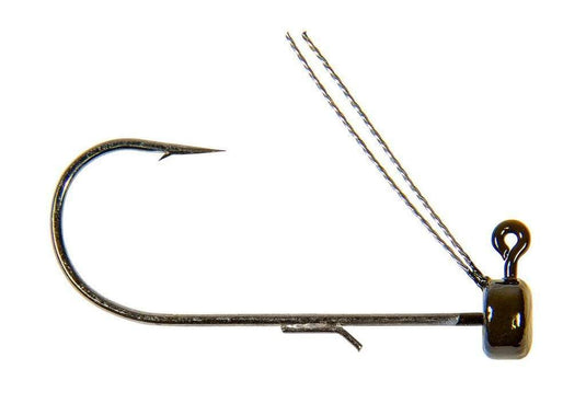 Z MAN MAG SHROOMZ HEAD 3-16 / Green Pumpkin Z Man Mag Shroomz Weedless Jig Head
