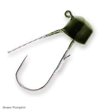 Z MAN SHROOMZ HD WDL 1/5 Z Man Finesse Shroomz Weedless Head 1/5 Green Pumpkin