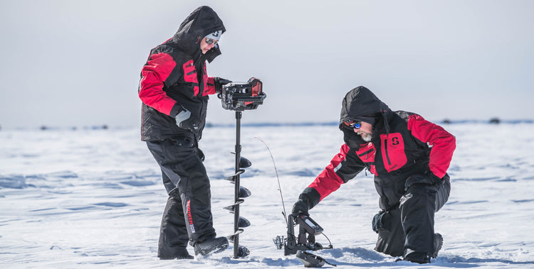Striker Brands Men's Ice-Fishing Climate Bibs - Black