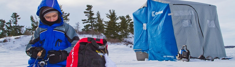 Homgeek Portable Ice Fishing Shelter Easy Set-up Winter Fishing Tent Ice  Fishing Tent Waterproof & Windproof 