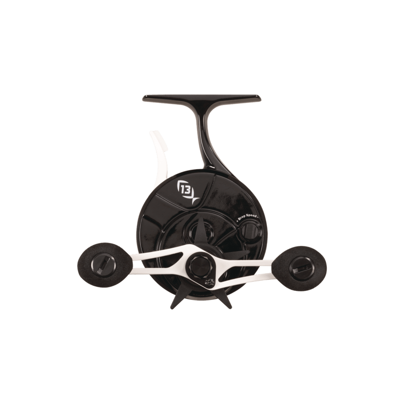 Load image into Gallery viewer, 13 FISHING ICE FISHING REELS Left Hand 13 Fishing Freefall Ghost Inline Ice Reel
