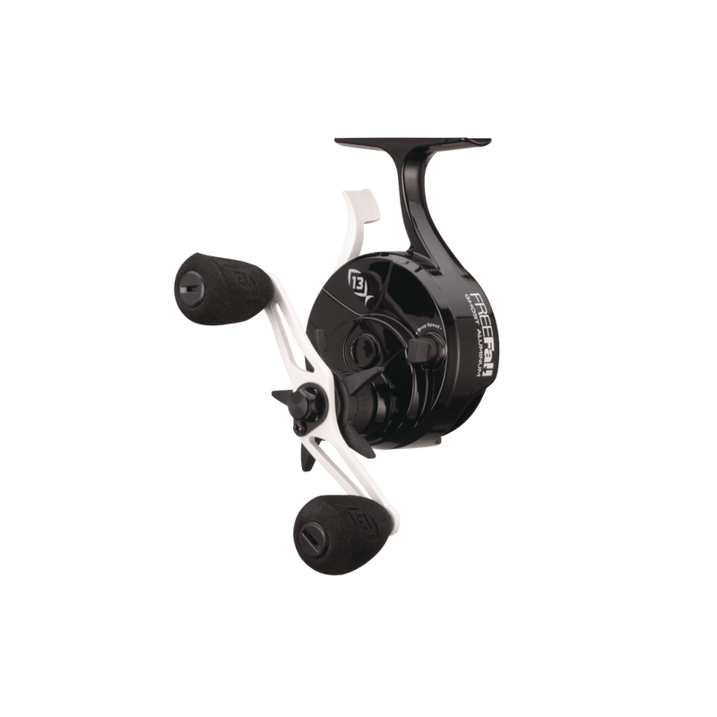 Load image into Gallery viewer, 13 FISHING ICE FISHING REELS Left Hand 13 Fishing Freefall Ghost Inline Ice Reel
