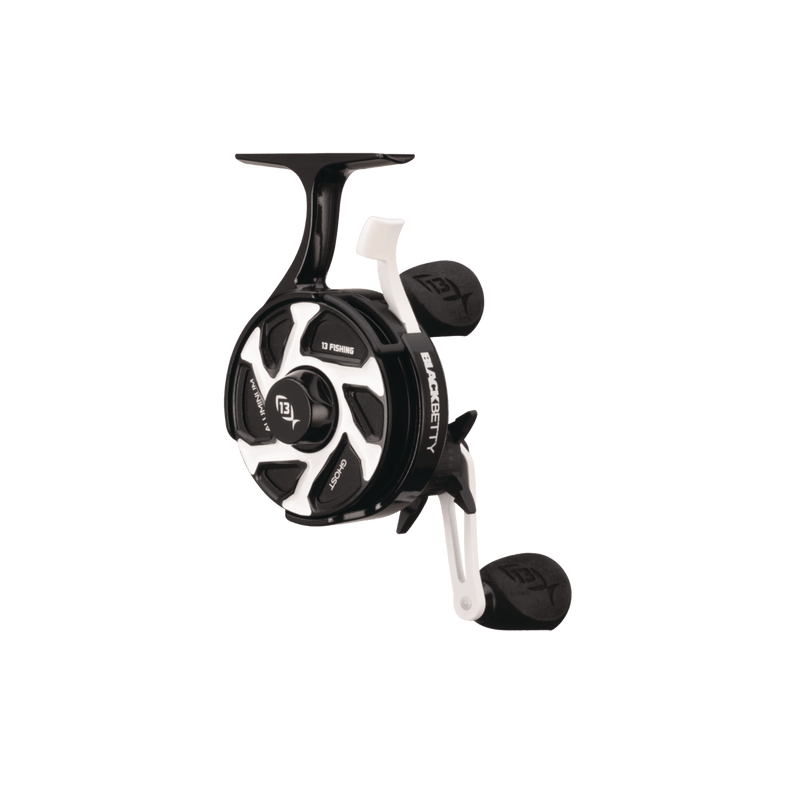 Load image into Gallery viewer, 13 FISHING ICE FISHING REELS Left Hand 13 Fishing Freefall Ghost Inline Ice Reel
