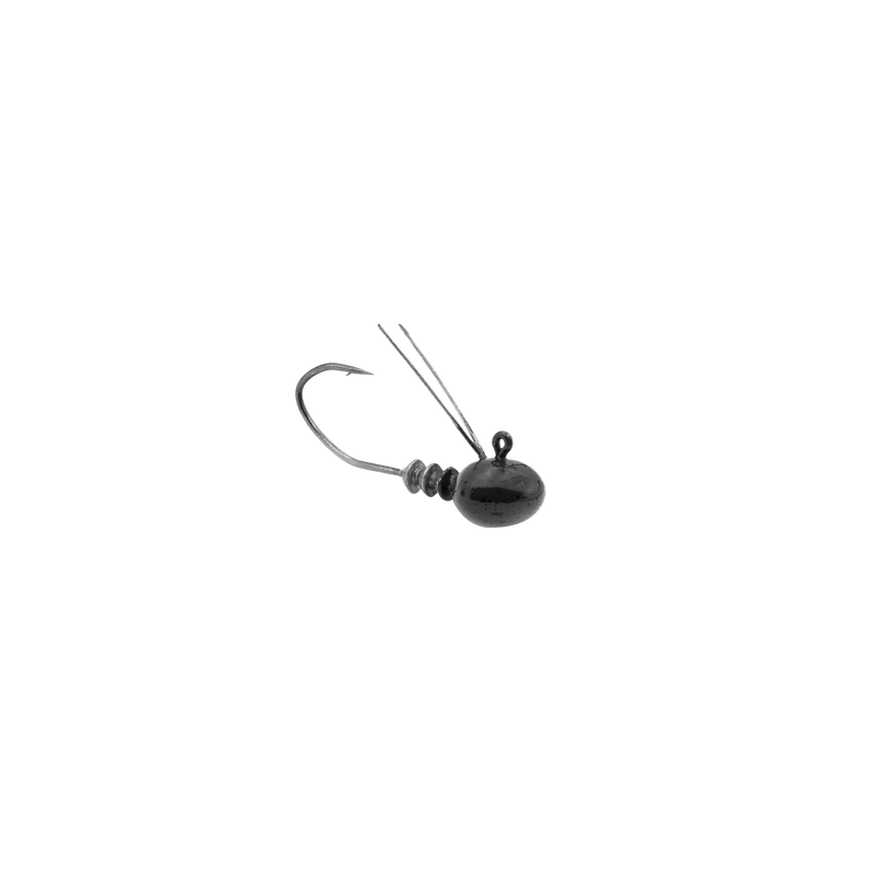 Load image into Gallery viewer, 6TH SENSE BASS JIGS 1-4oz / Black 6th Sense Divine Ned Rig Football Heads
