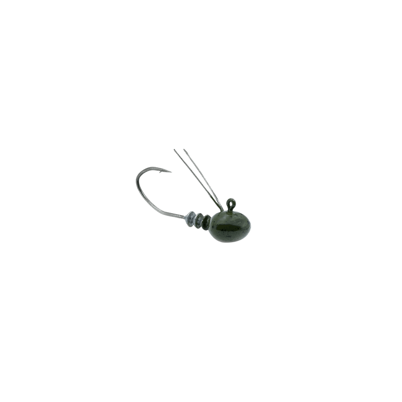 Load image into Gallery viewer, 6TH SENSE BASS JIGS 1-4oz / Green Pumpkin 6th Sense Divine Ned Rig Football Heads
