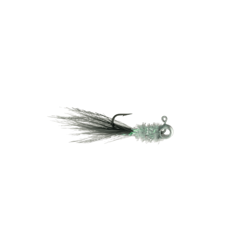 Load image into Gallery viewer, LELAND LURES PANFISH 1-32 / Ghostbuster Eye Hole Hair Jig
