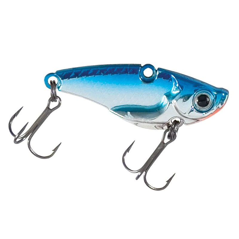 Load image into Gallery viewer, ACME ALL ICE 1-8 / Chrome Blue Acme Ice V-Rod Blade Bait
