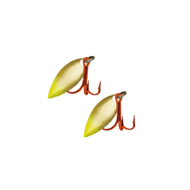 ACME ALL ICE Acme Gold/Glow Willow Blade + Red Treble Kit