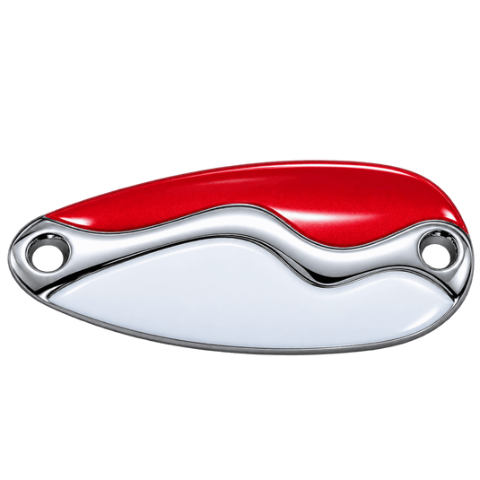 ACME CASTING SPOONS 3/4 / Red White Nickel Acme Kamlooper Spoon