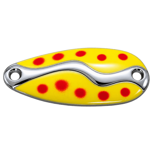 ACME CASTING SPOONS 3/4 / Yellow Red Dot Nickel Acme Kamlooper Spoon