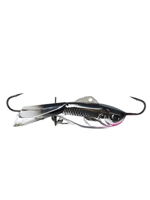 Load image into Gallery viewer, ACME HYPER RATTLE 2&quot; / Black Silver Acme Hyper-Rattle Rippin Bait
