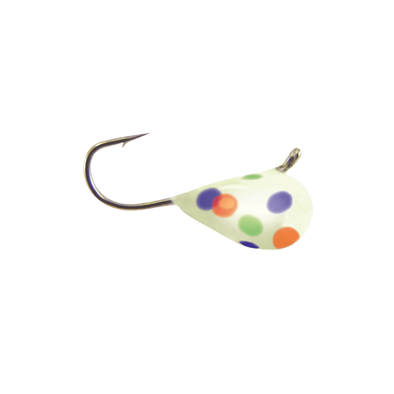 Load image into Gallery viewer, ACME ICE JIGS 4 / Glow Wonderbread Acme Pro Grade Tungsten Jig
