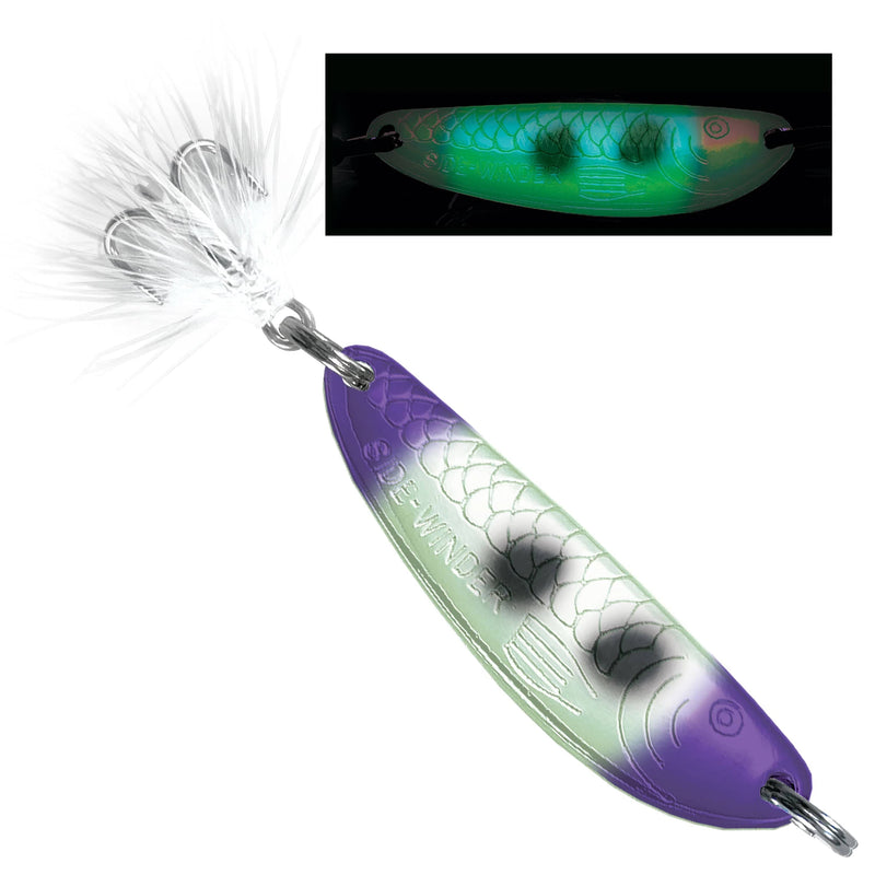 Load image into Gallery viewer, ACME ICE SPOONS 1-4 / Moonshine Glow Purple Squirrel Acme Ice-Winder Spoon
