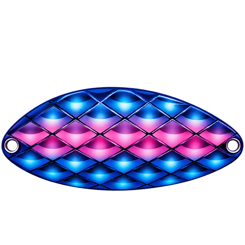 Load image into Gallery viewer, ACME LITTLE CLEO 2-5 / Hammered Purple Blue Acme Little Cleo Casting Spoon
