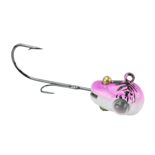 ACME WALLEYE/PERCH JIGS 1-8 / Purple Glow Acme Jack Knife Jig