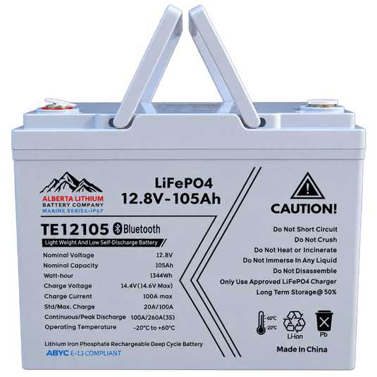 ALBERTA LITHIUM LITHIUM BATTERIES Alberta Lithium 12.8V 105AH