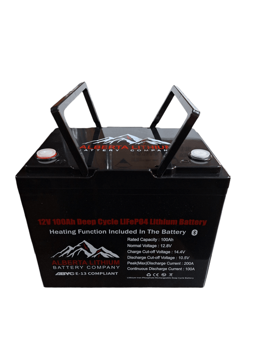 ALBERTA LITHIUM MARINE Alberta Lithium 12.8V-100Ah Deep Cycle Life PO4