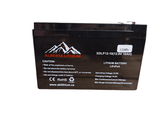 ALBERTA LITHIUM BATTERY 12.8V 10AH | FISHING WORLD CANADA