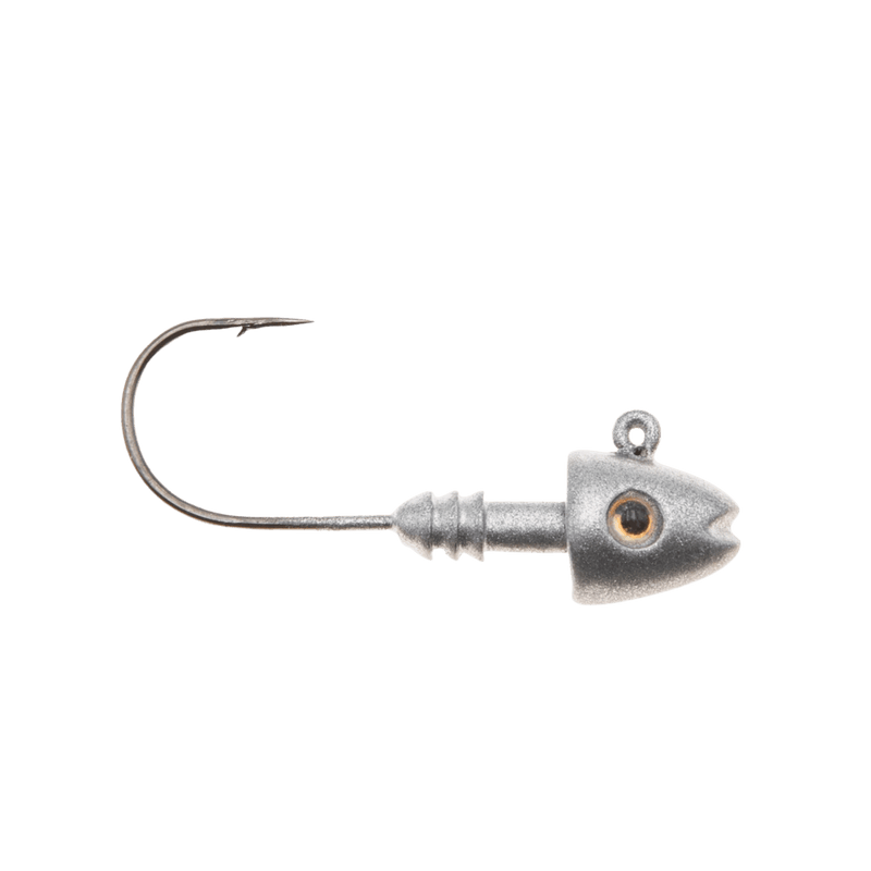 Load image into Gallery viewer, ALL TERRAIN SWIMBAIT JIGS 1-4 / Natural / 1-0 All Terrain Smallie Smasher Swimbait Jig Heads
